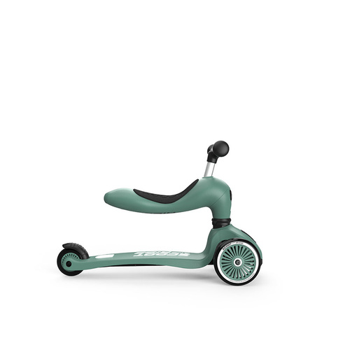 SCOOTANDRIDE - Highwaykick 2in1 Ride and scooter 1-5 years Forest