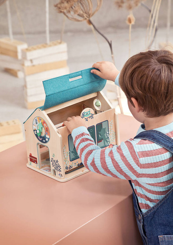 LILLIPUTIENS - wooden toy My first school 3 +