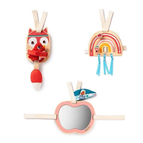 LILLIPUTIENS - A set of wooden hangers activating Alice the Fox 9 m +