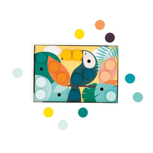 Janod - The first wooden mosaic 2+ puzzle