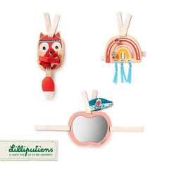 LILLIPUTIENS - A set of wooden hangers activating Alice the Fox 9 m +