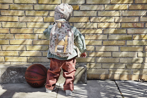 Elodie Details - BackPack MINI Backpack + Water Bottle - Nordic Woodland - SET