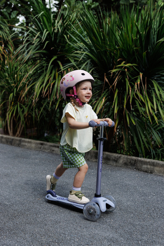 MICRO - swing scooter Mini Deluxe Rock&Go LED, lavender mist