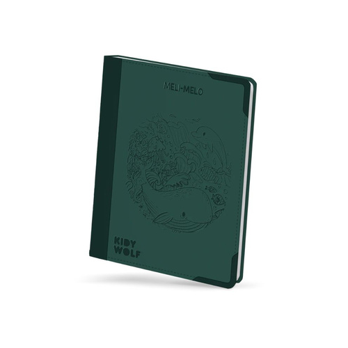 Kidywolf - K-DRAW-PAD - backlit drawing tablet, animals, green