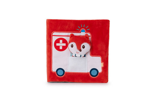 LILLIPUTIENS Activation book with mini-puppet Doctor Alice the fox 12 m+