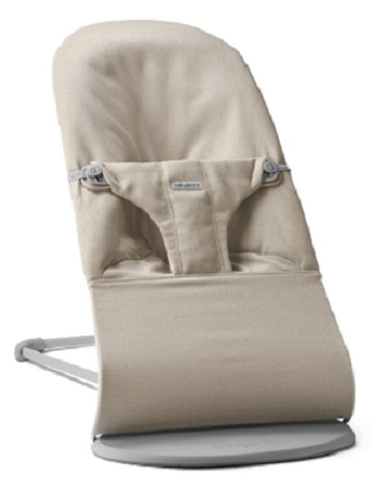 BABYBJÖRN - Bouncer BLISS Woven - Mélange, Light Beige