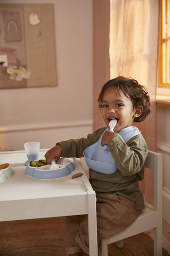 BABYBJORN - Dinnerware Set, 8 pcs - Powder Blue