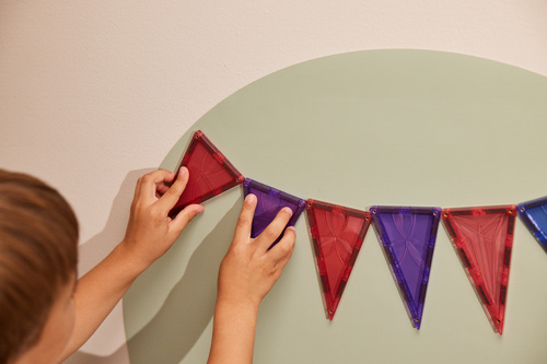 CLEVERCLIXX - magnetic wall sticker 95x75cm, soft olive