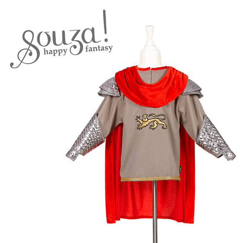 Souza! - Kostium miękka zbroja z peleryną król Arthur 5-7 lat