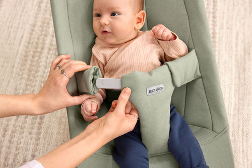 BABYBJÖRN - bouncer BEGIN WOVEN, Soft Green