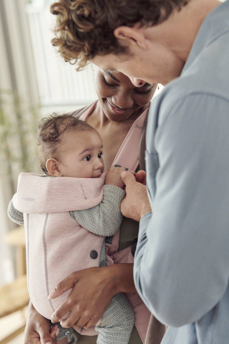 BABYBJÖRN - Baby Carrier MINI 3D Jersey, Light pink