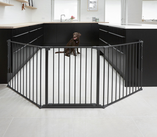 Baby Dan - Safety gate FLEX L, black