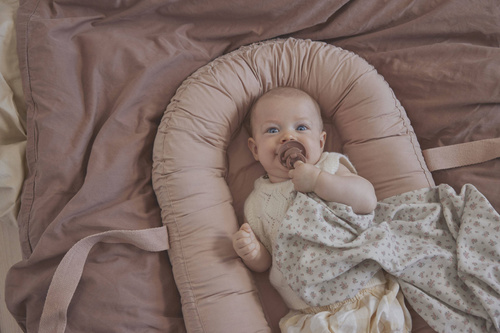 ELODIE DETAILS - latex pacifier 3m+ Binky Bundle, soft terracotta - 2 pieces