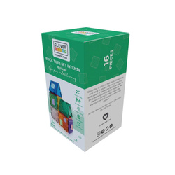 Cleverclixx - Brick Tiles Pack Intense - 16 pieces