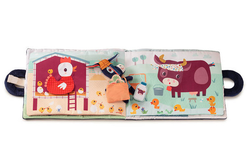 LILLIPUTIENS - Ignace at the farm - Activity book 18m+