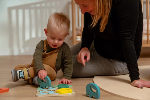 Yumi Yay Mobile 3-in-1; Mobile - Wooden toys - Puzzle