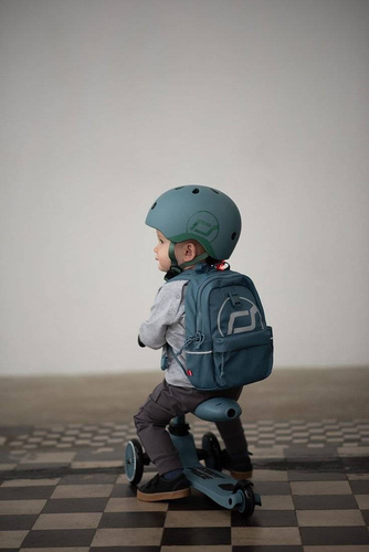 SCOOTANDRIDE - XXS-S helmet for children 1-5 years Steel