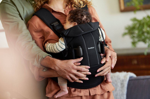 BABYBJÖRN - Baby Carrier ONE , Woven, Black