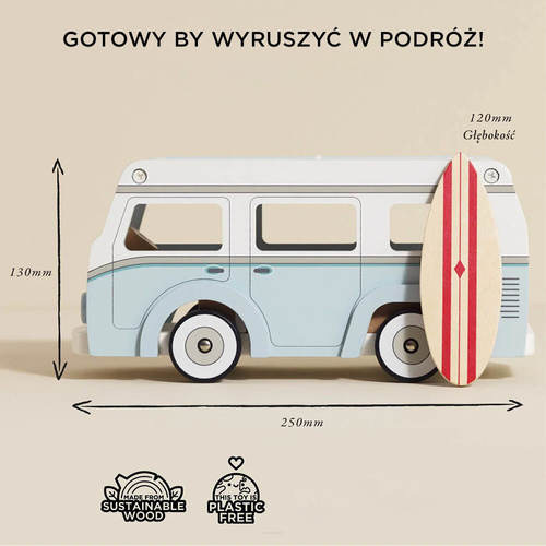 Le Toy Van – Retro Camper, Wooden