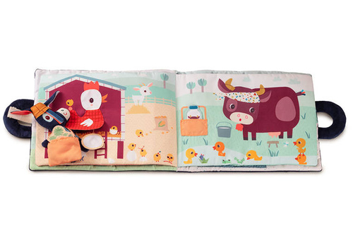 LILLIPUTIENS - Ignace at the farm - Activity book 18m+