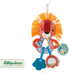 LILLIPUTIENS Multifunctional rattle Lion Jack 3 m+