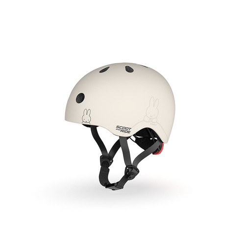 SCOOTANDRIDE - XXS-S helmet for children 1-5 years, Miffy Ash