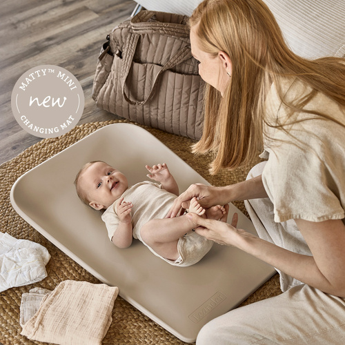 LEANDER - MATTY™ Mini changing mat, cappuccino