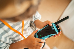 Kidywolf - KIDYTALK walkie-talkie set, cyan-nude