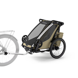 Child bicycle trailer - Thule Chariot Cross 2 - Faded Khaki