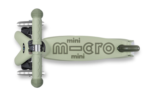 MICRO - Mini2Grow Deluxe LED scooter with handlebar, olive sage