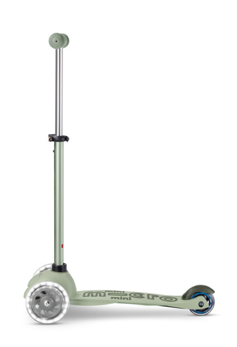 MICRO - Mini2Grow Deluxe LED scooter with handlebar, olive sage