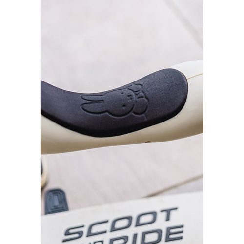 SCOOTANDRIDE - Highwaykick 1 Push and Go 2in1 Ride-on and Scooter with Handle for 1-5 Years, Miffy Ash
