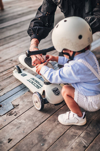 SCOOTANDRIDE - Highwaykick 2in1 Ride and scooter 1-5 years Ash