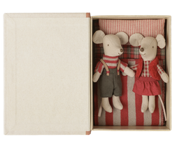 MAILEG – Christmas twins, little sister and brother in a book