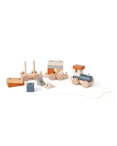 Kid's Concept - Block train brown