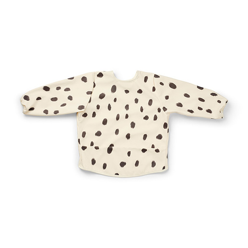 Elodie Details - Longsleeved Baby Bib - Dalmatian Dots Grande