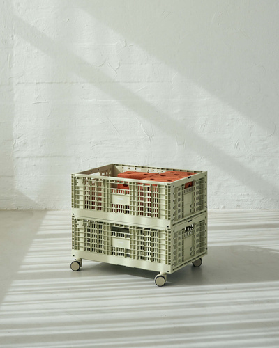 MODU – Storage Crate Wheels - Dusty Green