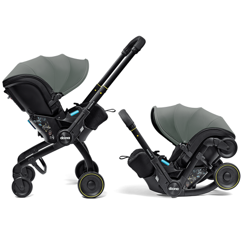 Doona - Doona X Car Seat & Stroller, slate green