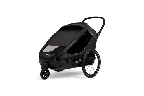 Hamax - Outback Next Bike Trailer, double, black