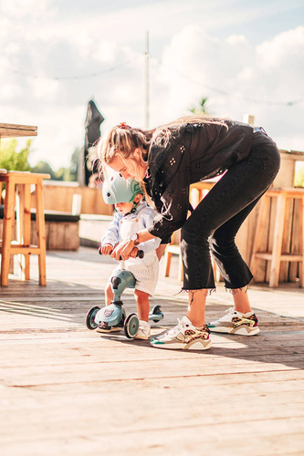 SCOOTANDRIDE - Highwaykick 2in1 Ride and scooter 1-5 years Steel