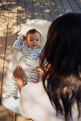BABYBJÖRN - bouncer BEGIN MESH, Cream