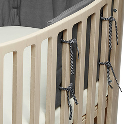 LEANDER - bumper for CLASSIC™ Baby Cot, grey