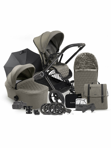 CORE Pushchair and Carrycot Light Moss - Complete Bundle