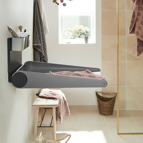 LEANDER WALLY™ - WALL MOUNTED CHANGING TABLE, DUSTY GREY