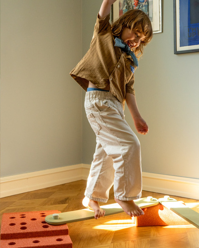 MODU - 2x Beams, Burnt Orange / Dusty Green