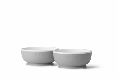 BABYBJORN - Baby Bowl, 2-pack, Light Grey