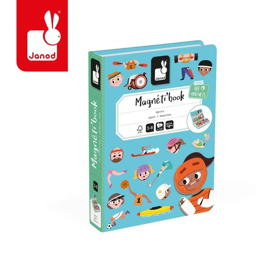 Janod -Magnetibook - Sports