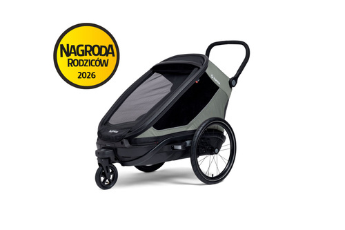 Hamax - Outback Next Bike Trailer, dusty green