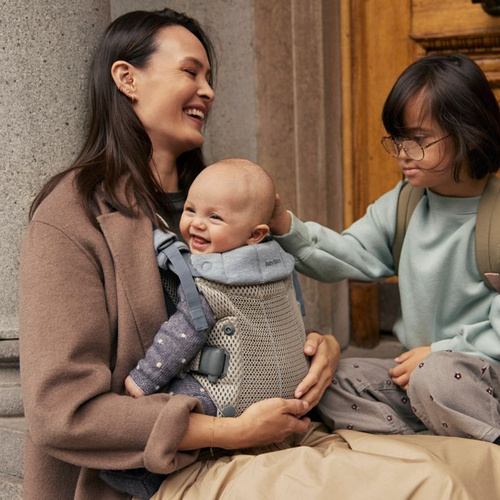 BABYBJORN - Baby Carrier Harmony 3D Mesh, Grey beige