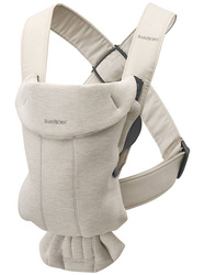 BABYBJÖRN - Baby Carrier MINI 3D Jersey, Light beige